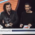 One Direction : Harry Styles et Zayn Malik - Soirée 40 Principales Music Awards à Madrid le 12 décembre 2014