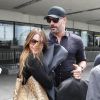 Sofia Vergara et son fiancé Joe Manganiello ont quitté New York pour rejoindre Los Angeles en avion le 6 mai 2015.
