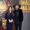 Lisa Marie Presley et son mari à la première du film "Mad Max - Fury Road" à Los Angeles le 7 mai 2015.