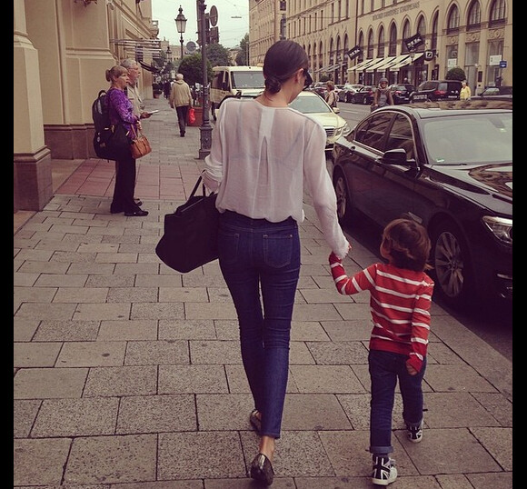 Miranda Kerr a ajouté une photo sur son compte Instagram, le 30 juillet 2014