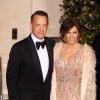 Tom Hanks et sa femme Rita Wilson - After-party des Bafta Awards à Londres, le 16 février 2014.