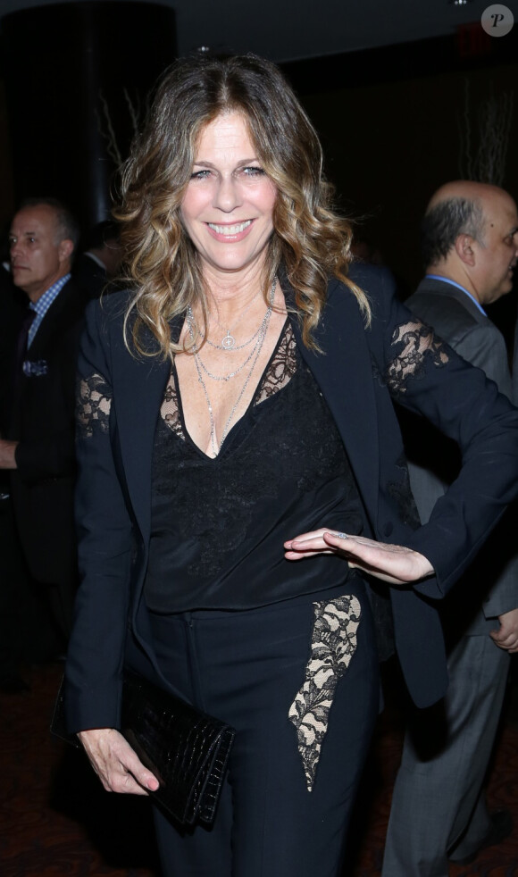 Rita Wilson à New York le 17 avril 2014.