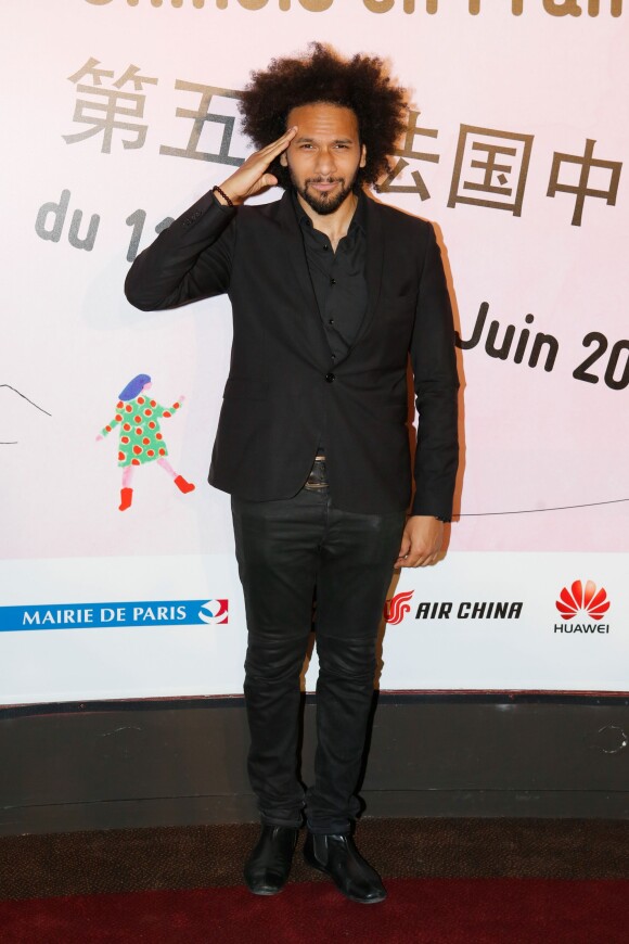 Yassine Azzouz - Ouverture du 5ème festival du film chinois en France au cinéma Gaumont Marignan à Paris, le 11 mai 2015.