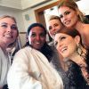 Les L'Oréal Girls, presque prêtes pour leur première montée des marches du Festival de Cannes 2015. Cannes, le 13 mai 2015.