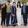 Haifaa Al-Mansour, Tahar Rahim, Isabella Rosselini, Nadine Labaki et Panos H.Koutras - Photocall du jury "Un Certain regard" au Festival de Cannes le 14 mai 2015