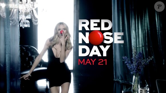 Heidi Klum fait la promotion du "Red Nose Day", un téléthon américain visant à récolter des fonds pour des enfants ou jeunes adultes vivant dans la pauvreté, à travers un clip. L'événement aura lieu le 21 mai  