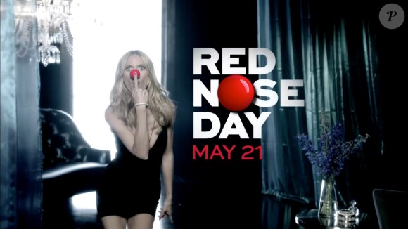 Heidi Klum fait la promotion du "Red Nose Day", un téléthon américain visant à récolter des fonds pour des enfants ou jeunes adultes vivant dans la pauvreté, à travers un clip. L'événement aura lieu le 21 mai 