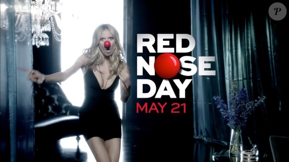Heidi Klum fait la promotion du "Red Nose Day", un téléthon américain visant à récolter des fonds pour des enfants ou jeunes adultes vivant dans la pauvreté, à travers un clip. L'événement aura lieu le 21 mai 