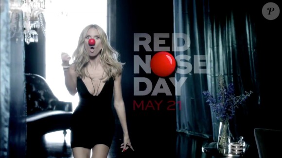 Heidi Klum fait la promotion du "Red Nose Day", un téléthon américain visant à récolter des fonds pour des enfants ou jeunes adultes vivant dans la pauvreté, à travers un clip. L'événement aura lieu le 21 mai