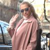 Kesha à la sortie de son hôtel à New York. Le 17 février 2015
