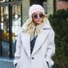 Kesha rentre à son hôtel puis ressort avec une tenue différente à New York, le 16 février 2015.