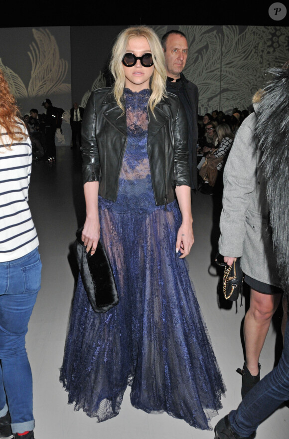 Kesha - People à New York lors de la fashion week, le 13 février 2015. 