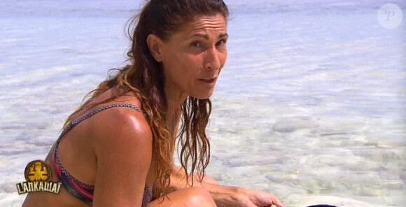 Isabelle dans Koh-Lanta 2015, sur TF1, le vendredi 15 mai 2015