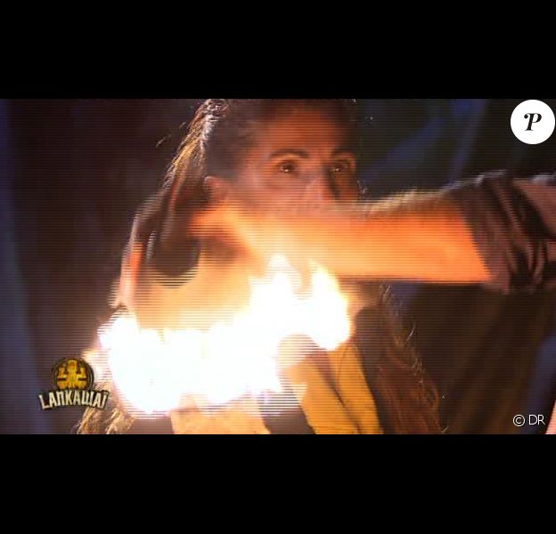 Isabelle est éliminée dans Koh-Lanta 2015, sur TF1, le vendredi 15 mai 2015