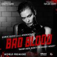  Karlie Kloss - Affiche promotionnelle de Bad Blood le prochain clip de Taylor Swift, il sera diffus&eacute; le 17 mai prochain lors des Billboard Music Awards 