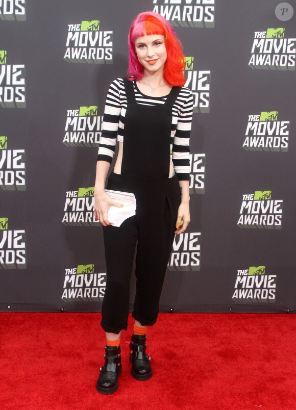 Hayley Williams - Soiree MTV Movie Awards a Culver City, le 14 avril 2013.  