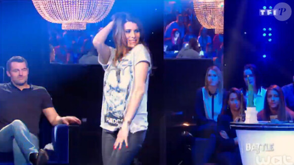 Karine Ferri, très sexy dans Vendredi Tout Est Permis, le 15 mai 2015 sur TF1.