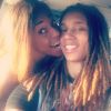 Glory Johnson et Brittney Griner, qui se sont mariées le 8 mai 2015, ont été suspendues sept matchs par la WNBA suite à une affaire de violences conjugales au mois d'avril, quelques jours avant leur union. Photo Instagram du 25 avril 2015, quelques heures après leur arrestation.