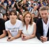 Louis Garrel, Maïwenn (Maïwenn Le Besco), Emmanuelle Bercot et Vincent Cassel - Photocall du film "Mon Roi" lors du 68e Festival International du Film de Cannes, le 17 mai 2015.