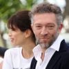 Maïwenn (Maïwenn Le Besco) et Vincent Cassel - Photocall du film "Mon Roi" lors du 68e Festival International du Film de Cannes, le 17 mai 2015.