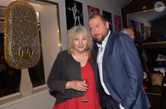 Exclusif - Yolande Moreau, François Damiens - Soirée du film "Le Tout Nouveau Testament" de Jaco van Dormael lors du 68e festival international du film sur la plage Magnum le 17 mai 2015 