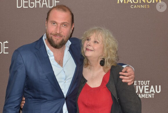 François Damiens, Yolande Moreau - Soirée du film "Le Tout Nouveau Testament" de Jaco van Dormael lors du 68e festival international du film sur la plage Magnum le 17 mai 2015 