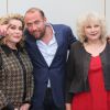 Catherine Deneuve, François Damiens et Yolande Moreau - Conférence de presse du film "Le Tout Nouveau Testament" lors du 68e Festival international du film de Cannes le 17 mai 2015 