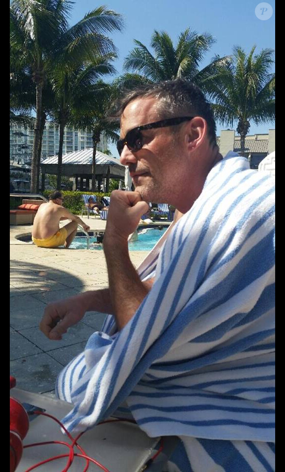 Nicholas Brendon à Fort Lauderdale, photo publiée sur son compte Facebook le 13 février 2015