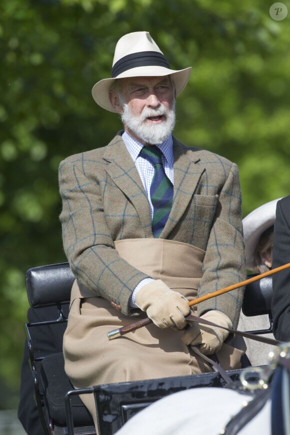 Le prince Michael de Kent au Royal Windsor Horse Show le 17 mai 2015