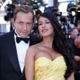 Ayem Nour et son compagnon Vincent Miclet - Montée des marches du film "Inside Out" (Vice-Versa) lors du 68e Festival International du Film de Cannes, le 18 mai 2015.