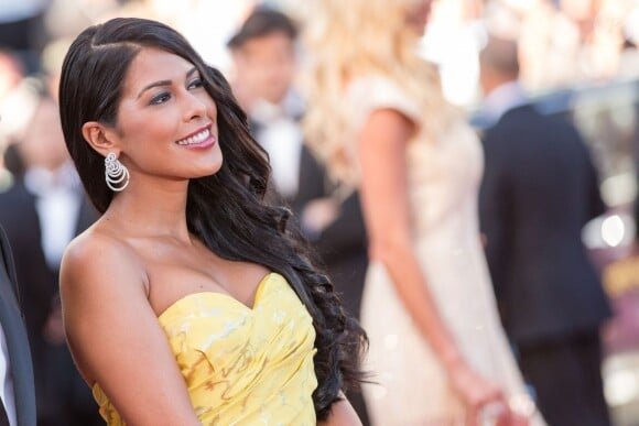 Ayem Nour - Montée des marches du film "Inside Out" (Vice-Versa) lors du 68e Festival International du Film de Cannes, à Cannes le 18 mai 2015.