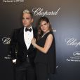  Robbie Williams et sa femme Ayda Field - Soir&eacute;e Chopard Gold Party &agrave; Cannes lors du 68&egrave;me festival international du film. Le 18 mai 2015&nbsp; 