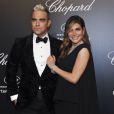  Robbie Williams et sa femme Ayda Field - Soir&eacute;e Chopard Gold Party &agrave; Cannes lors du 68&egrave;me festival international du film. Le 18 mai 2015 