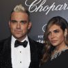 Robbie Williams et sa femme Ayda Field - Soirée Chopard Gold Party à Cannes lors du 68ème festival international du film. Le 18 mai 2015 