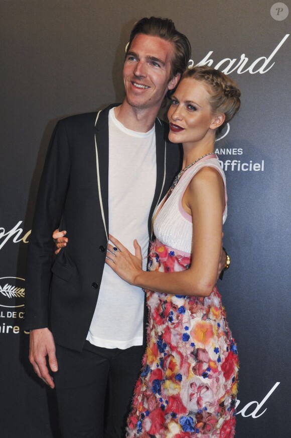 Poppy Delevingne et son mari James Cook - Soirée Chopard Gold Party à Cannes lors du 68ème festival international du film. Le 18 mai 2015 