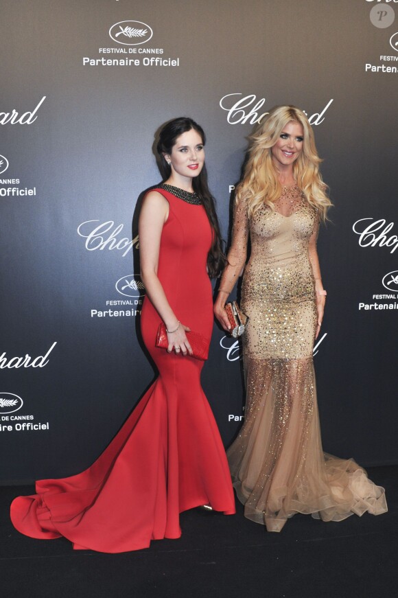 Guest et Victoria Silvstedt - Soirée Chopard Gold Party à Cannes lors du 68ème festival international du film. Le 18 mai 2015 