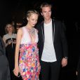  Poppy Delevingne et son mari James Cook - People &agrave; la sortie de la soir&eacute;e Chopard Gold Party lors du 68&egrave;me festival international du film de Cannes. Le 18 mai 2015  