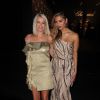 Nicole Scherzinger et une amie - People à la sortie de la soirée Chopard Gold Party lors du 68ème festival international du film de Cannes. Le 18 mai 2015  