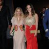 Hofit Golan et Kelly Brook - People à la sortie de la soirée Chopard Gold Party lors du 68ème festival international du film de Cannes. Le 18 mai 2015 