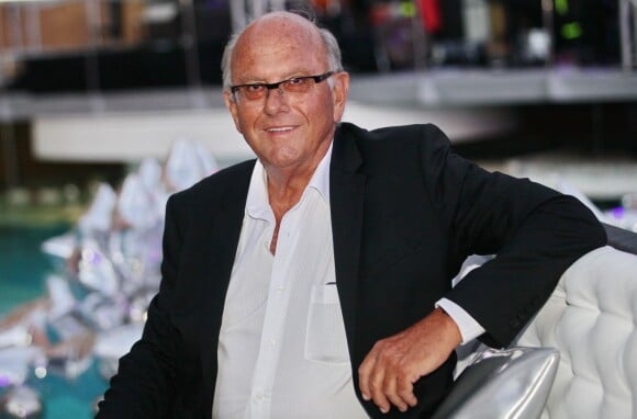 Jean de Colmont, propriétaire du Club 55 à Saint-Tropez, le 18 juillet 2014. 