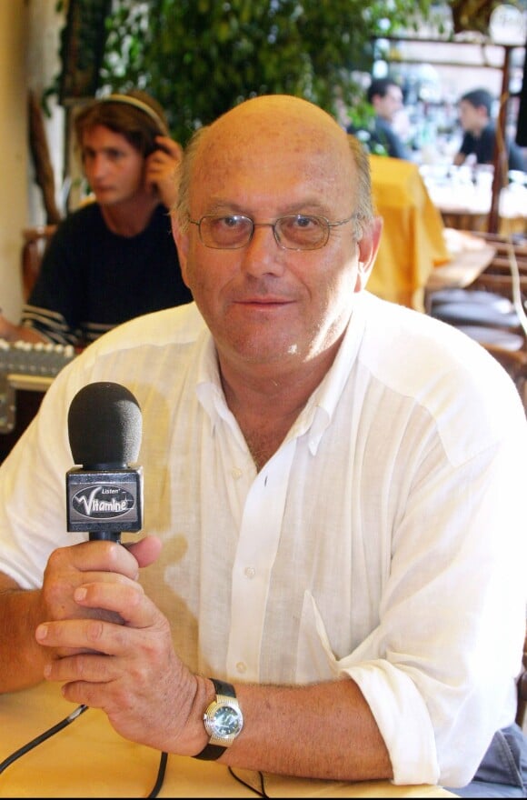 Jean de Colmont à Saint-Tropez le 16 juillet 2003. 