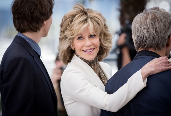Jane Fonda - Photocall du film "Youth" lors du 68e festival international du film de Cannes le 20 mai 2015.