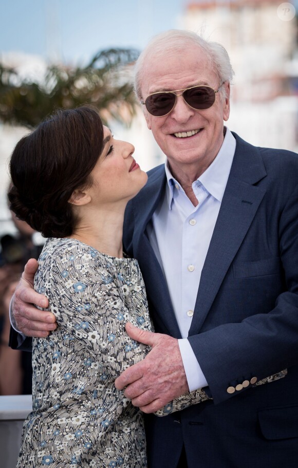 Rachel Weisz, Michael Caine - Photocall du film "Youth" lors du 68e festival international du film de Cannes le 20 mai 2015.