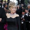 Jane Fonda - Montée des marches du film "Youth" lors du 68e Festival de Cannes, le 20 mai 2015.