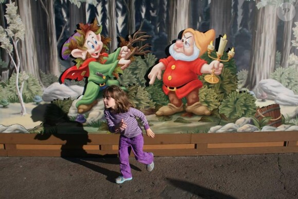 Maya, la fille de Monica Spear, à Disney World à Orlando - février 2014.