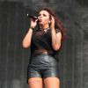 Jesy Nelson du groupe Little Mix lors du British Summer Time Festival au Hyde Park à Londres, le 13 juillet 2014. 