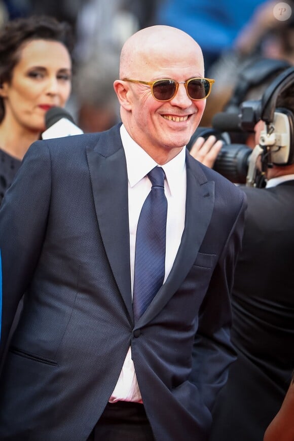 Jacques Audiard - Montée des marches du film "Dheepan" lors du 68e Festival International du Film de Cannes le 21 mai 2015