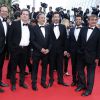 Richard Melloul, Richard Orlinski - Montée des marches du film "Dheepan" lors du 68e Festival International du Film de Cannes le 21 mai 2015
