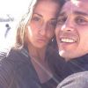 Brahim Asloum et Clothilde de Bernardi, photo publiée sur le compte Instagram du boxeur le 2 avril 2015