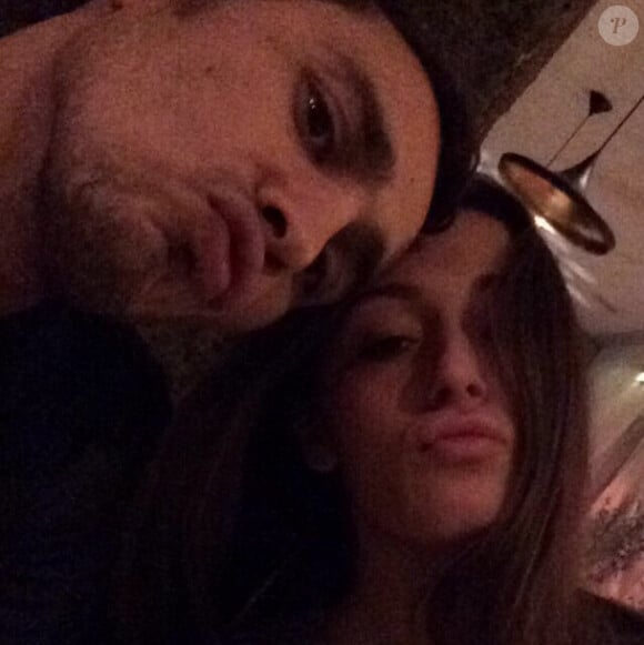Brahim Asloum et Clothilde de Bernardi, photo publiée sur le compte Instagram du boxeur le 8 mars 2015